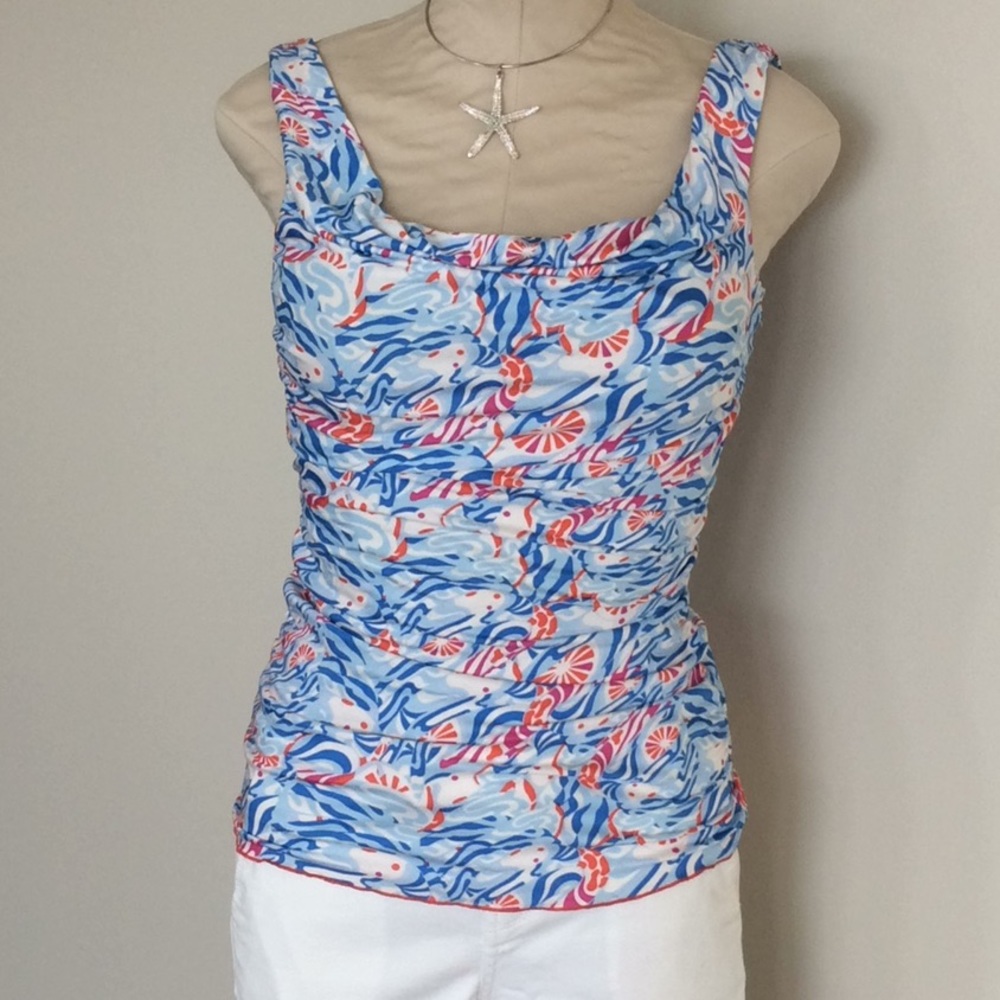 Diane Von Furstenberg Top small EUC - Picture 4 of 7